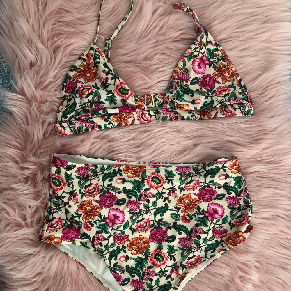 High waist swimsuit